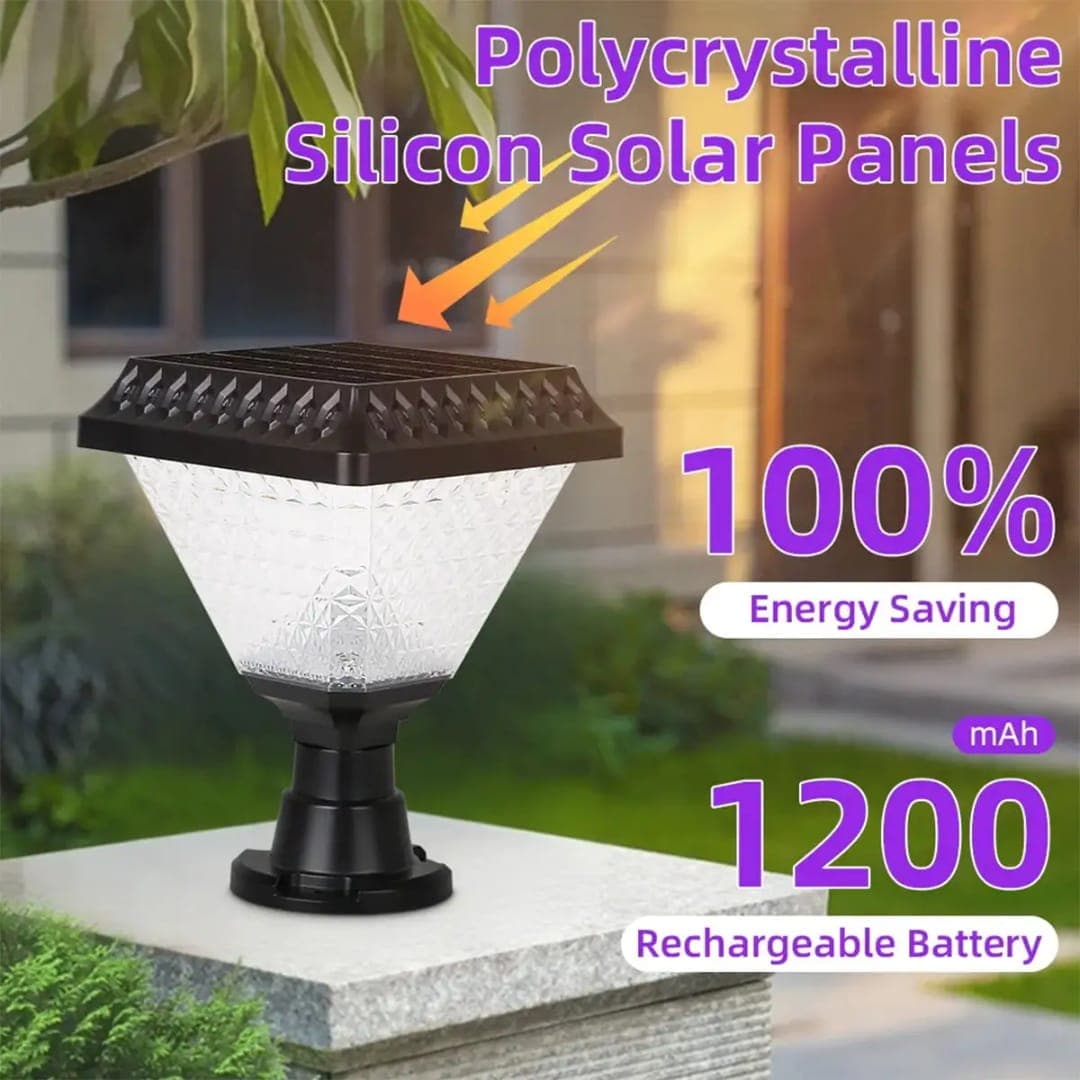 Solar Pillar lights